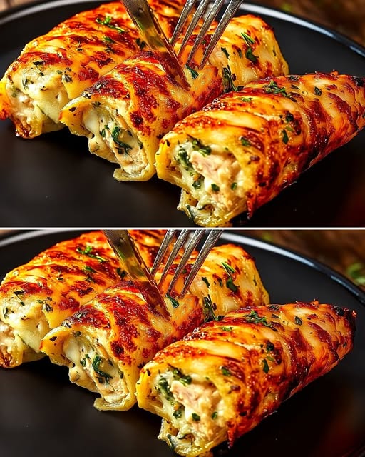 Crispy Potato Chicken Rolls