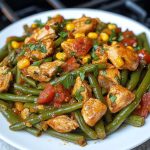 Armenian-Style Green Beans with Chicken