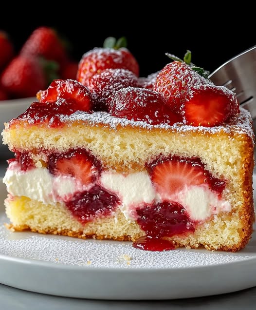 Perfect Strawberry Cake Recipe