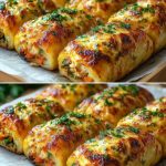 Stuffed Potato Rolls with Chicken