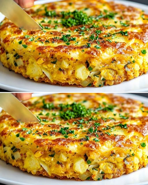 Traditional Village Zucchini and Turkey Tortilla