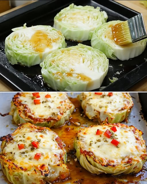 Stuffed Cabbage Steaks