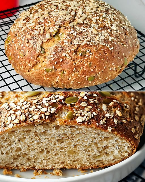 No-Flour Seed Bread Recipe