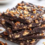 Chocolate-Covered Pretzel Nut Brittle