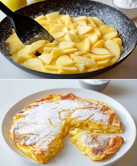 5-Minute Apple Omelet