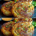 Crispy Roasted Cabbage Steaks