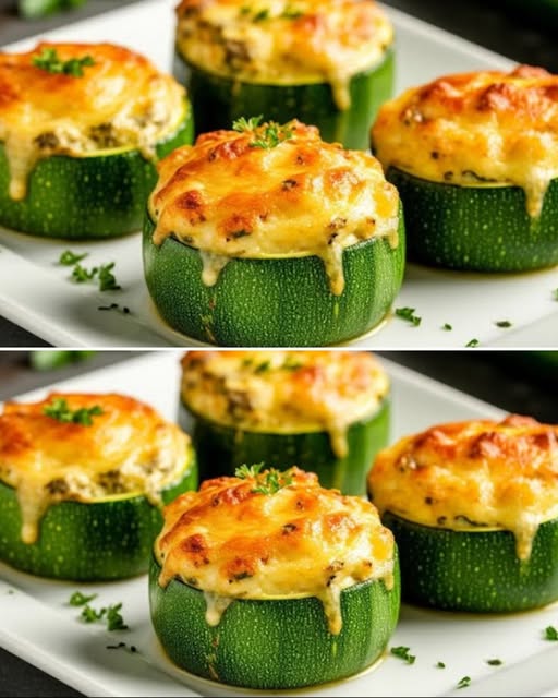 Stuffed Zucchini Boats