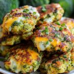Crispy Broccoli Cheese Patties