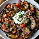 Savory Mediterranean Roasted Eggplant