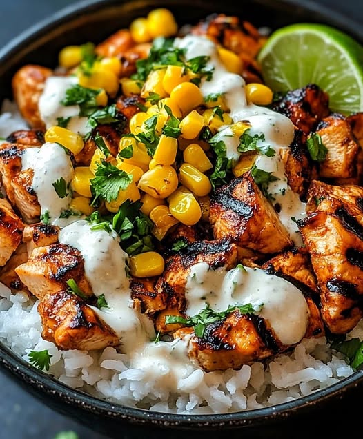 Savory Chicken & Rice Bowl Delight
