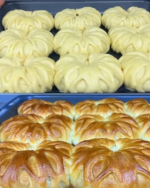 Sweet Coconut Cream Rolls