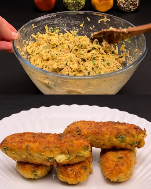 Zucchini Potato Veggie Roll with Cheese Filling