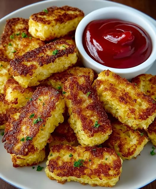 Healthy Baked Cauliflower Tots