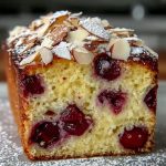 Croissant Cherry Almond Cake