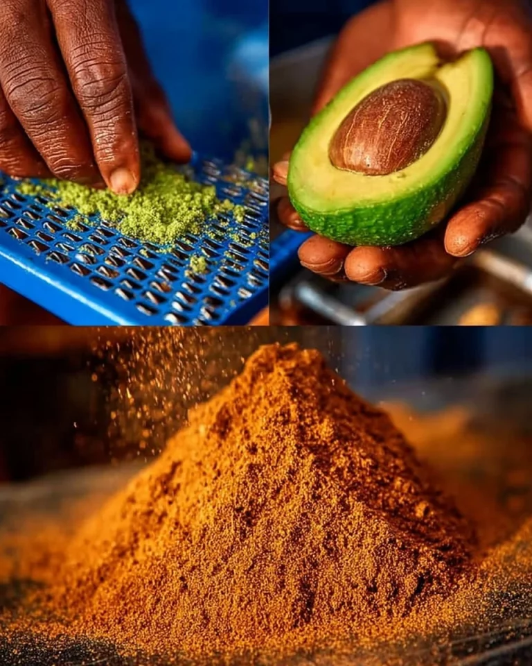 Avocado pit powder rich in nutrients and antioxidants for health benefits