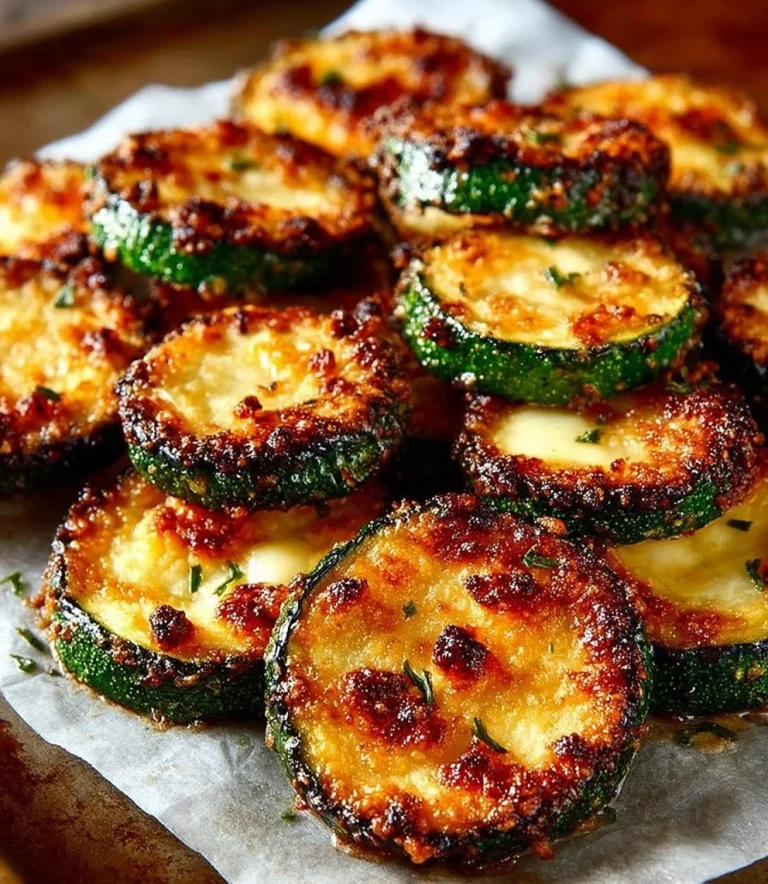 Easy air fryer roasted zucchini seasoned and ready to serve.