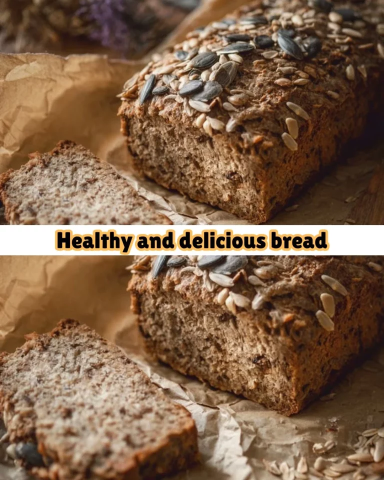 Loaf of fitness bread packed with healthy ingredients for a nutritious diet