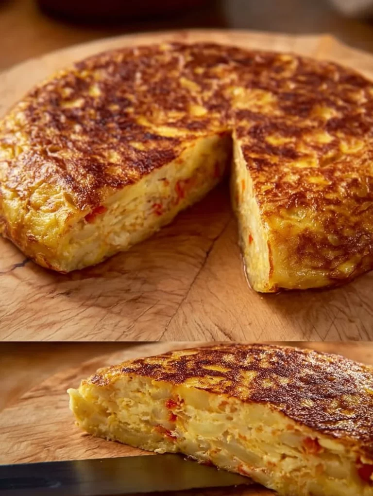 A delicious homemade potato cake garnished with fresh herbs and served on a plate.