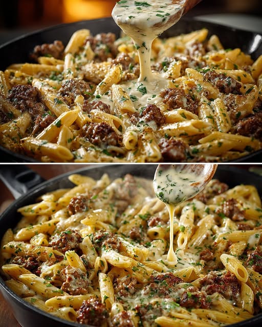 Simple One Pot Ground Beef Pasta Recipe