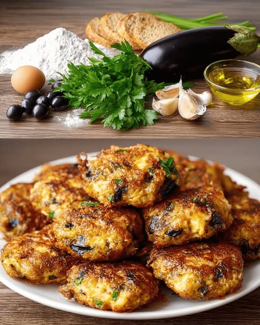 Crispy Mediterranean Eggplant Meatballs Recipe