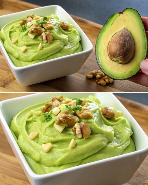 Healthy Avocado Dessert in 5 Minutes