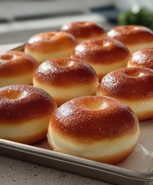 Making Fluffy Donuts