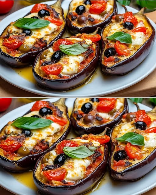 Incredibly Delicious Sicilian Stuffed Eggplants