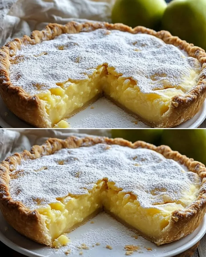 Delicious apple rice cake topped with fresh apple slices and cinnamon
