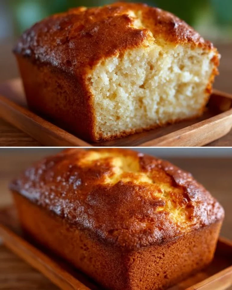 Freshly baked Applesauce Bread on a wooden cutting board
