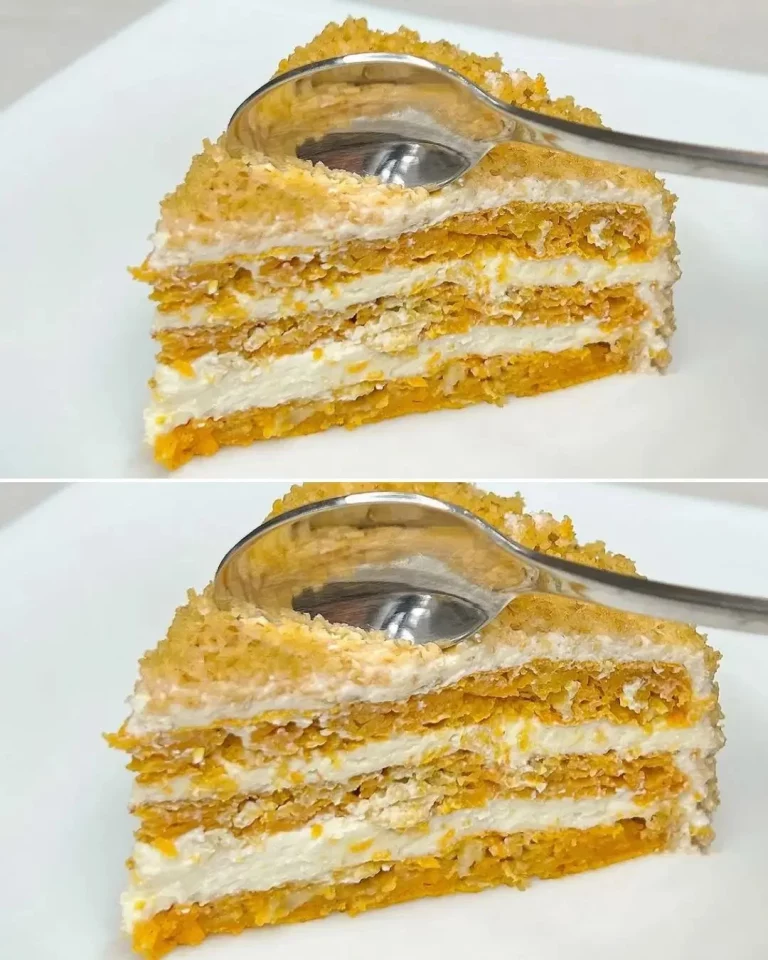 Healthy carrot oat layers dessert with oats and fresh carrots