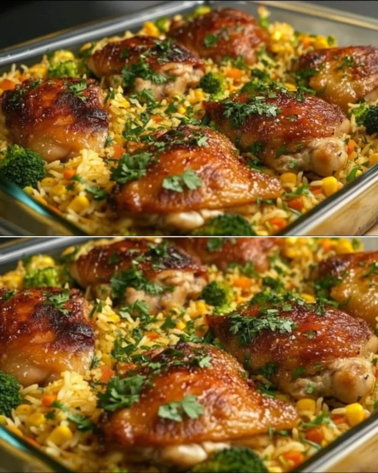 Delicious plate of chicken rice served with fresh herbs and vegetables
