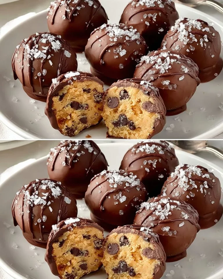 Healthy chocolate covered cookie dough balls, gluten-free and vegan snack