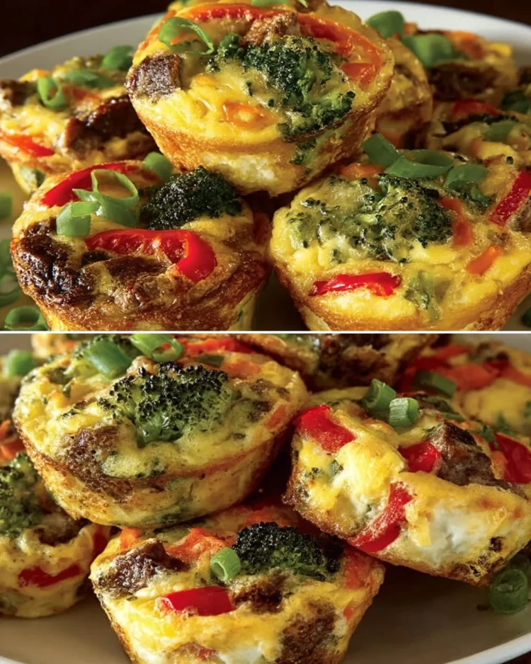 High protein dairy-free egg bites served on a plate with vegetables