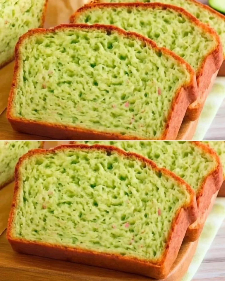 Loaf of homemade zucchini bread fresh out of the oven