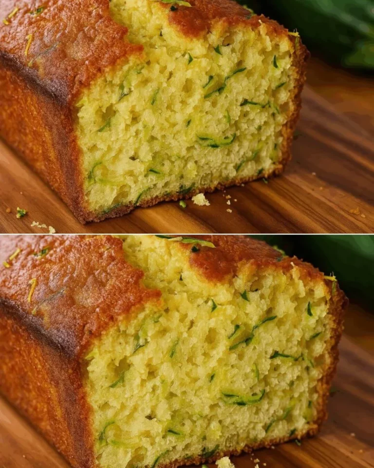 Slice of Lemon Zucchini Plumcake topped with lemon zest on a white plate