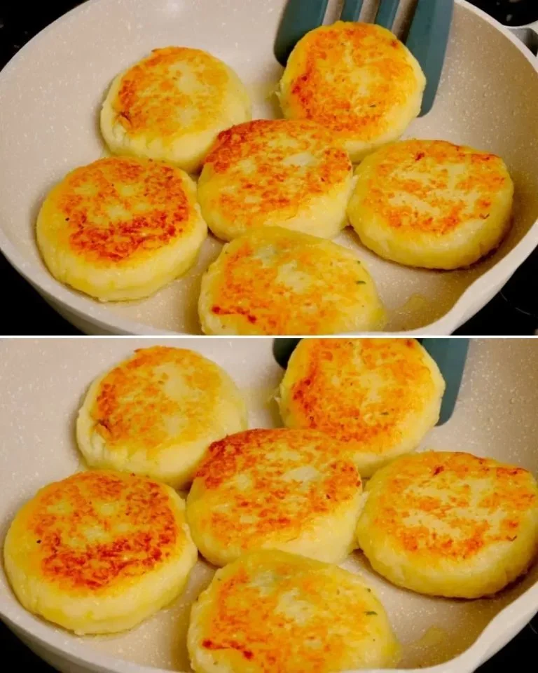 Delicious lentil and potato patties served on a plate with fresh herbs.