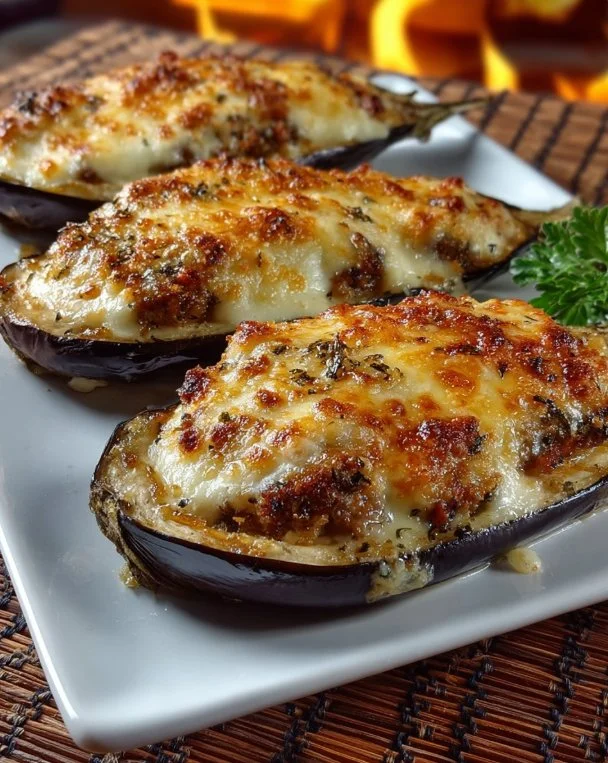 Authentic Italian Stuffed Eggplant Recipe
