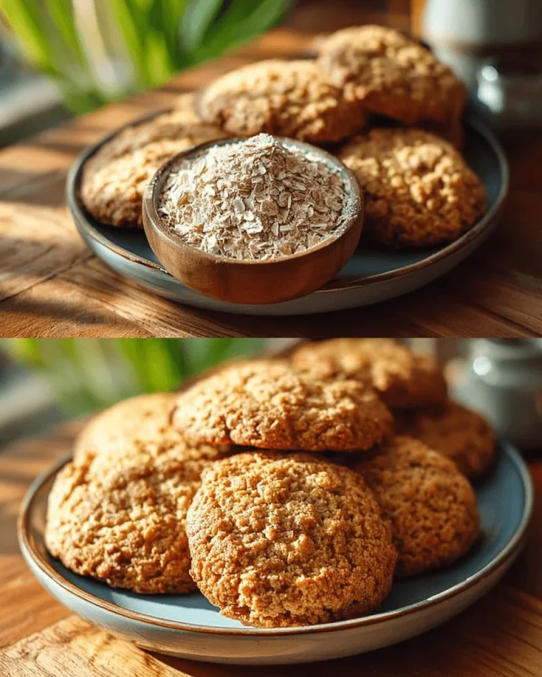Freshly baked oatmeal cookies on a cooling rack