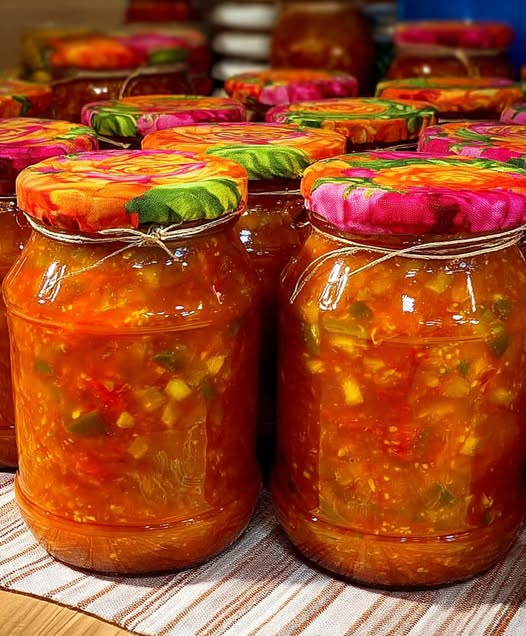 Homemade Eggplant Caviar for Winter