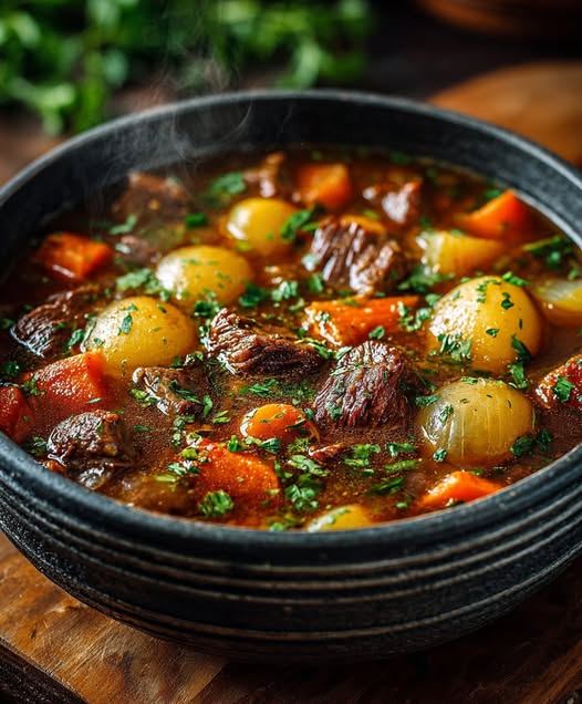 Authentic Swiss Mountain Beef Stew Recipe