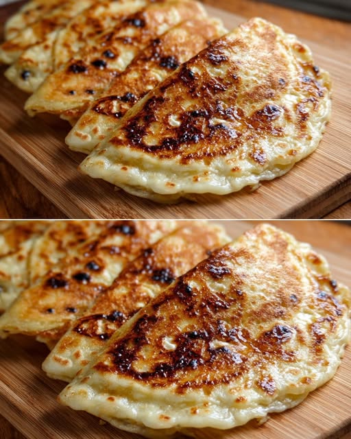 Easy No-Roll Cottage Cheese Flatbreads