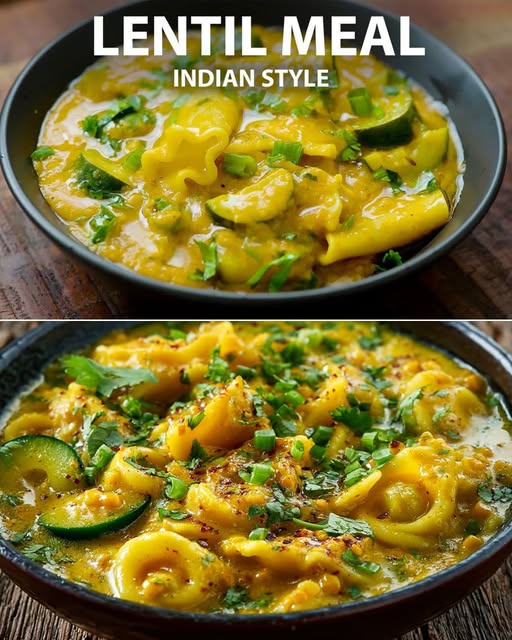 Easy Indian Style Lentil Meal -