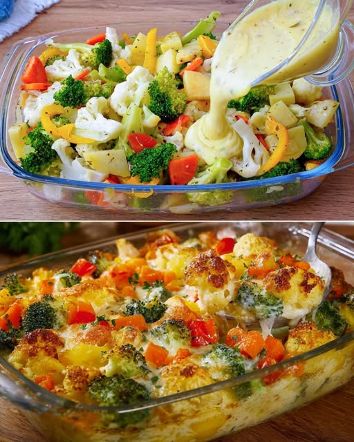 Incredible Eggless Vegetable Casserole