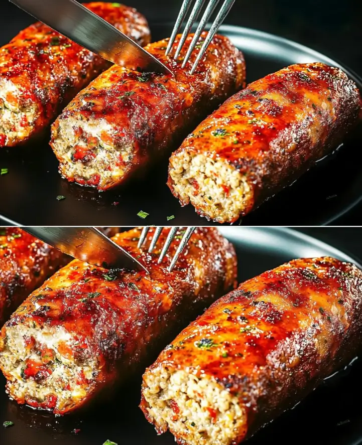 Stuffed Ground Beef Rolls with Creamy Dill Mashed Potatoes
