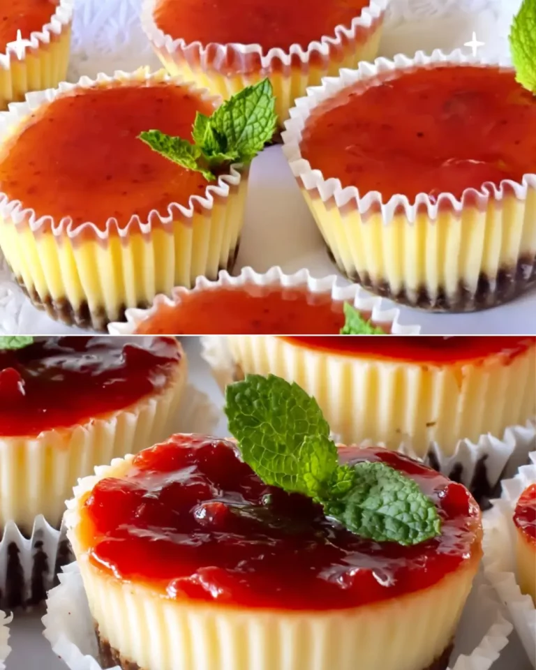 Easy 3-Minute Mini Cheesecakes