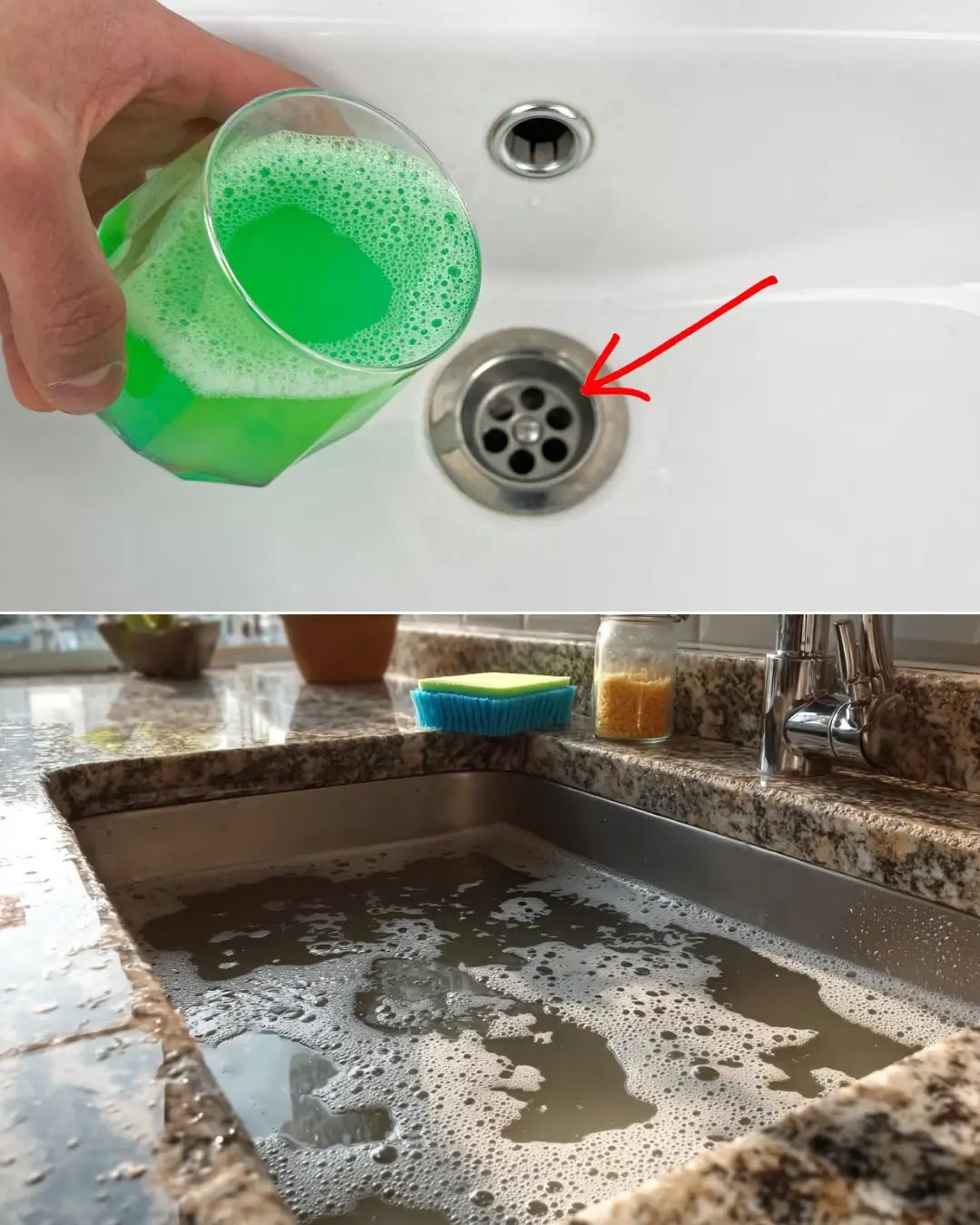 Natural Drain Cleaner Recipe