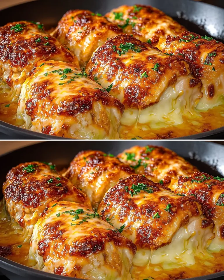Cheesy Stuffed Chicken Breast with Crispy Potatoes