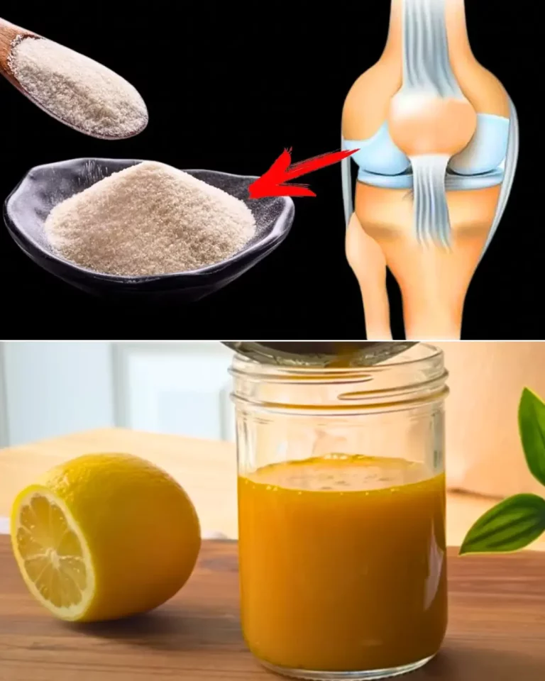 Homemade Joint Health Gelatin Remedy