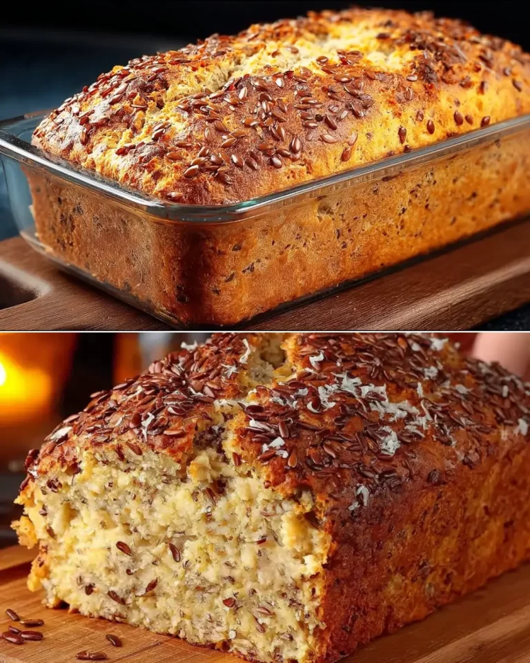 5-Minute Healthy Oatmeal Flax Bread