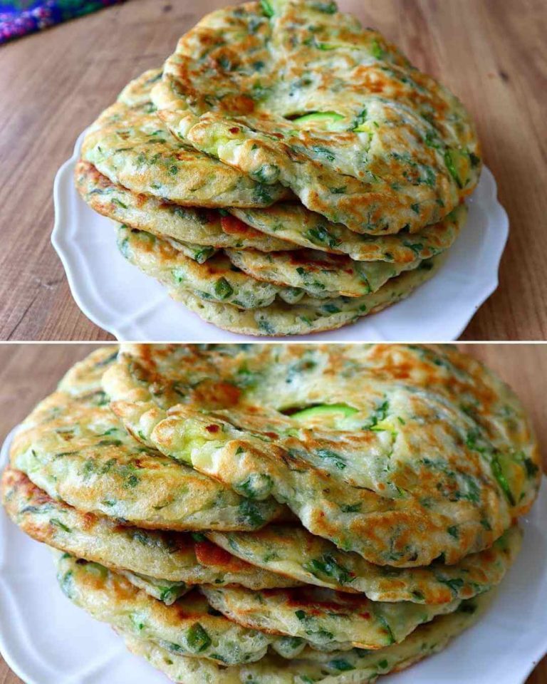 Fluffy Zucchini Pancakes